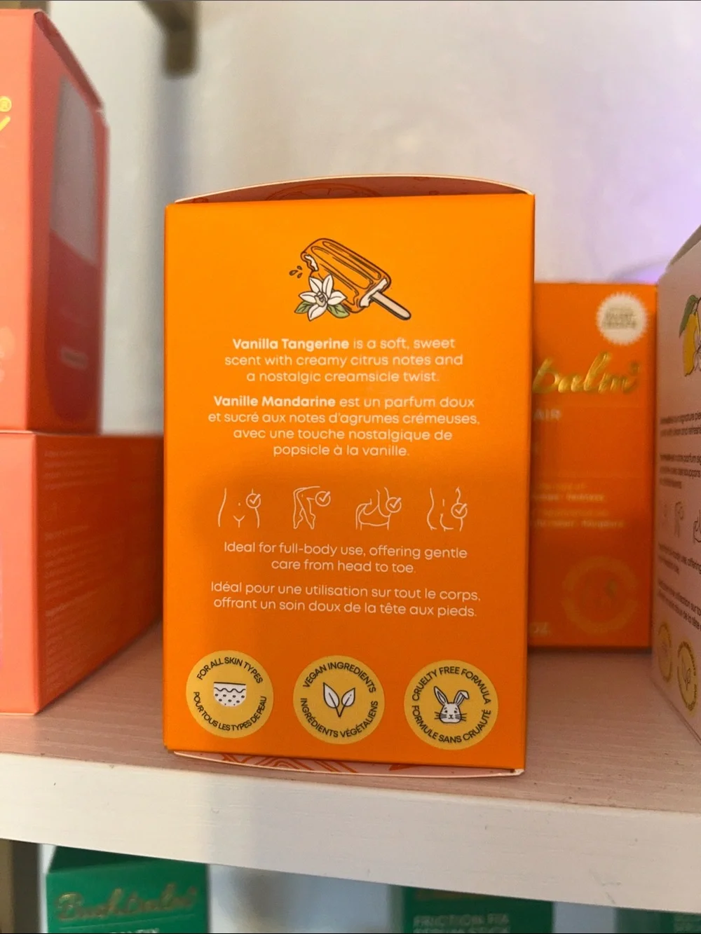 Bushbalm Ingrown Hair Oil & Scrub - Vanilla tangerine or Watermelon Sugar -